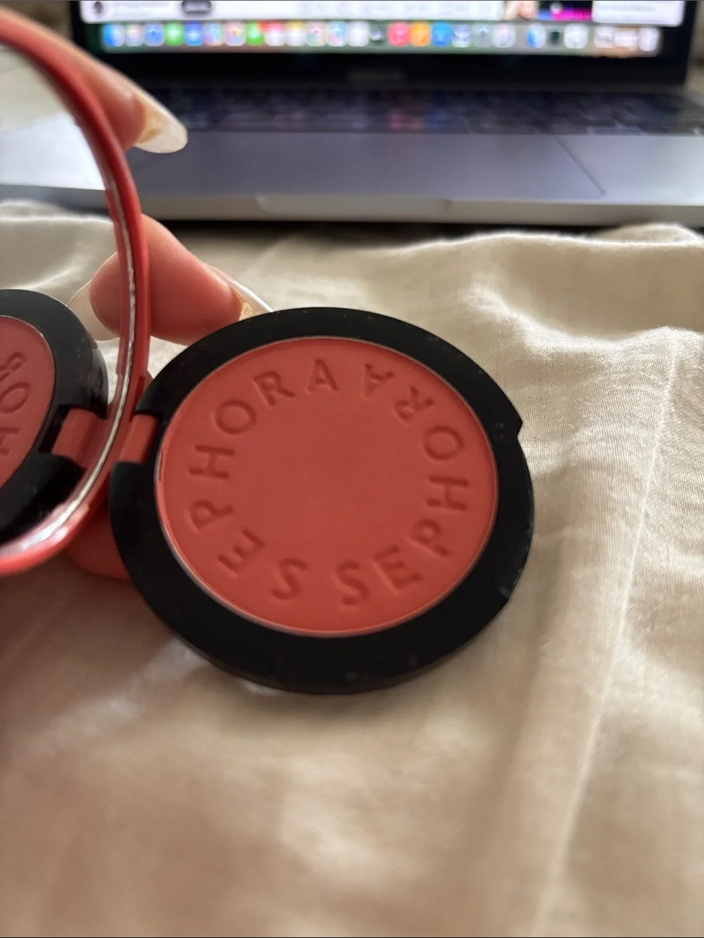 Sephora Shimmer Colorful Blush — 27 charmed